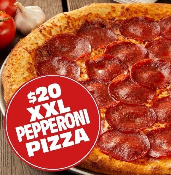 $20 XXL Pepperoni 