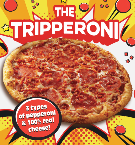 Tripperoni Pizza
